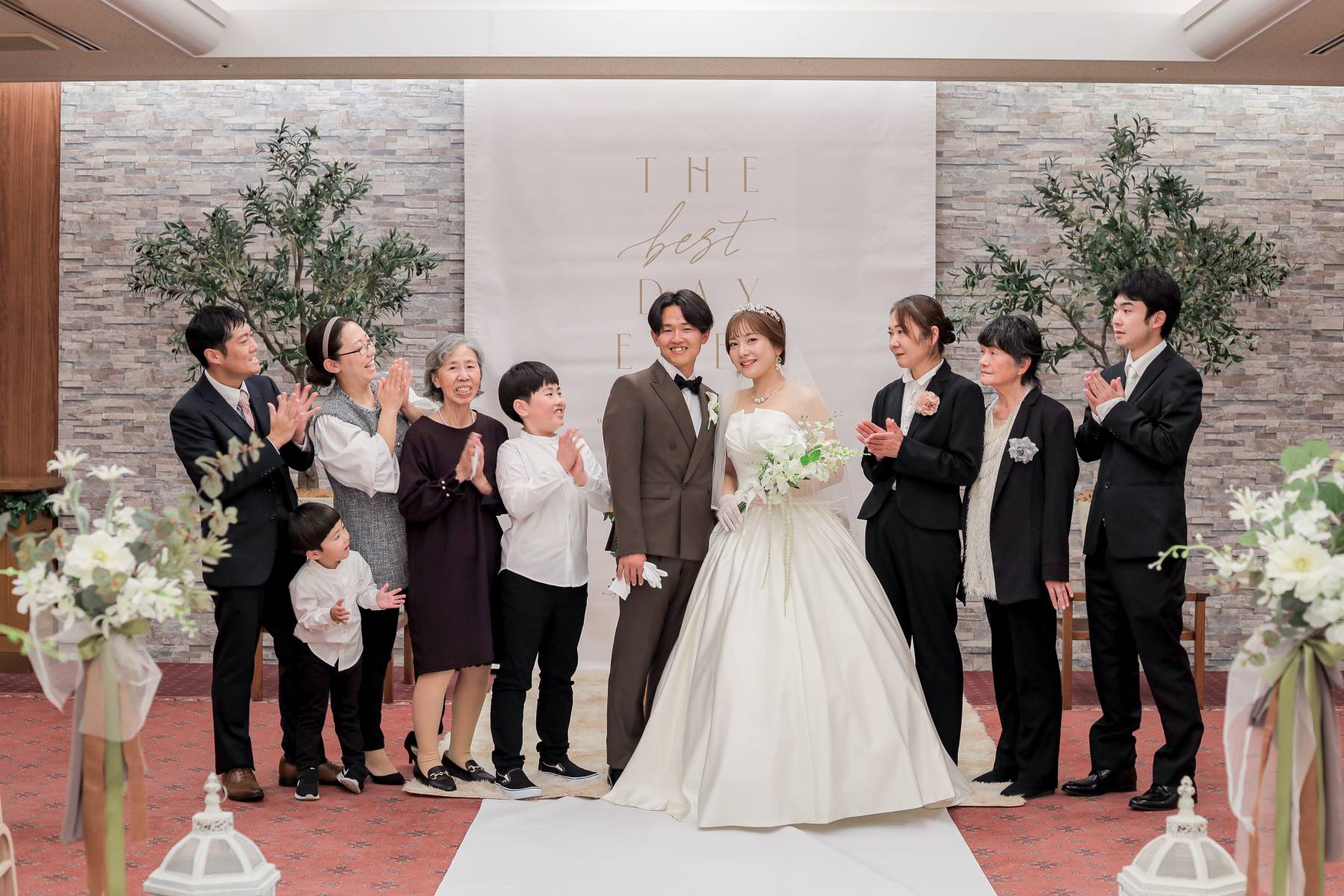 ご家族との集合写真