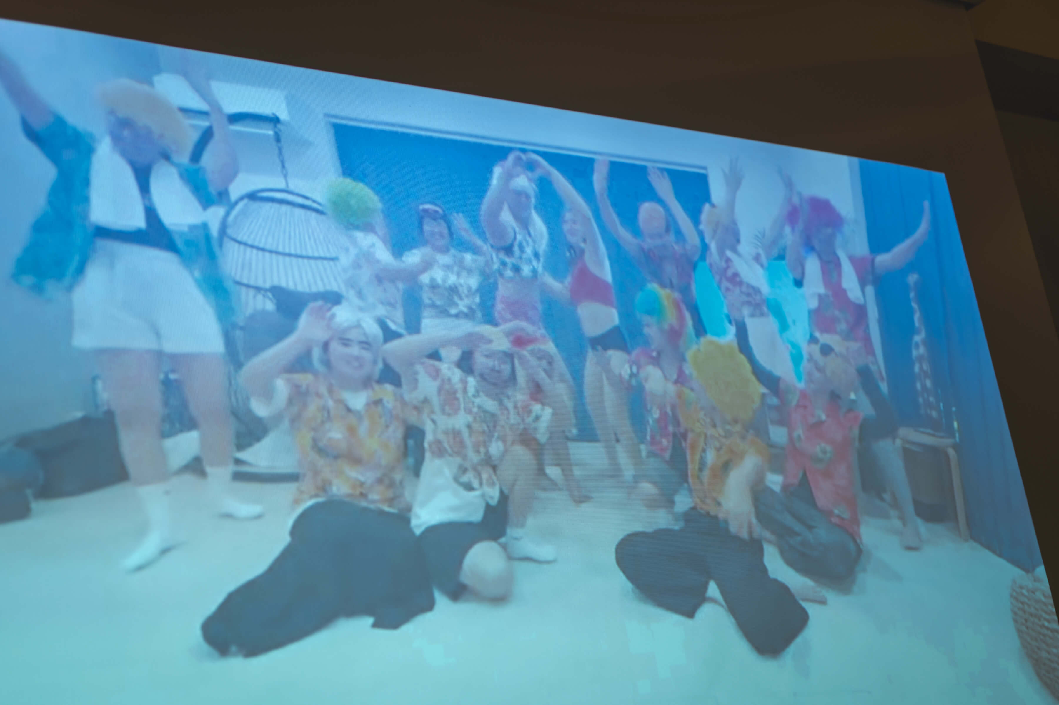 サプライズムービー上映