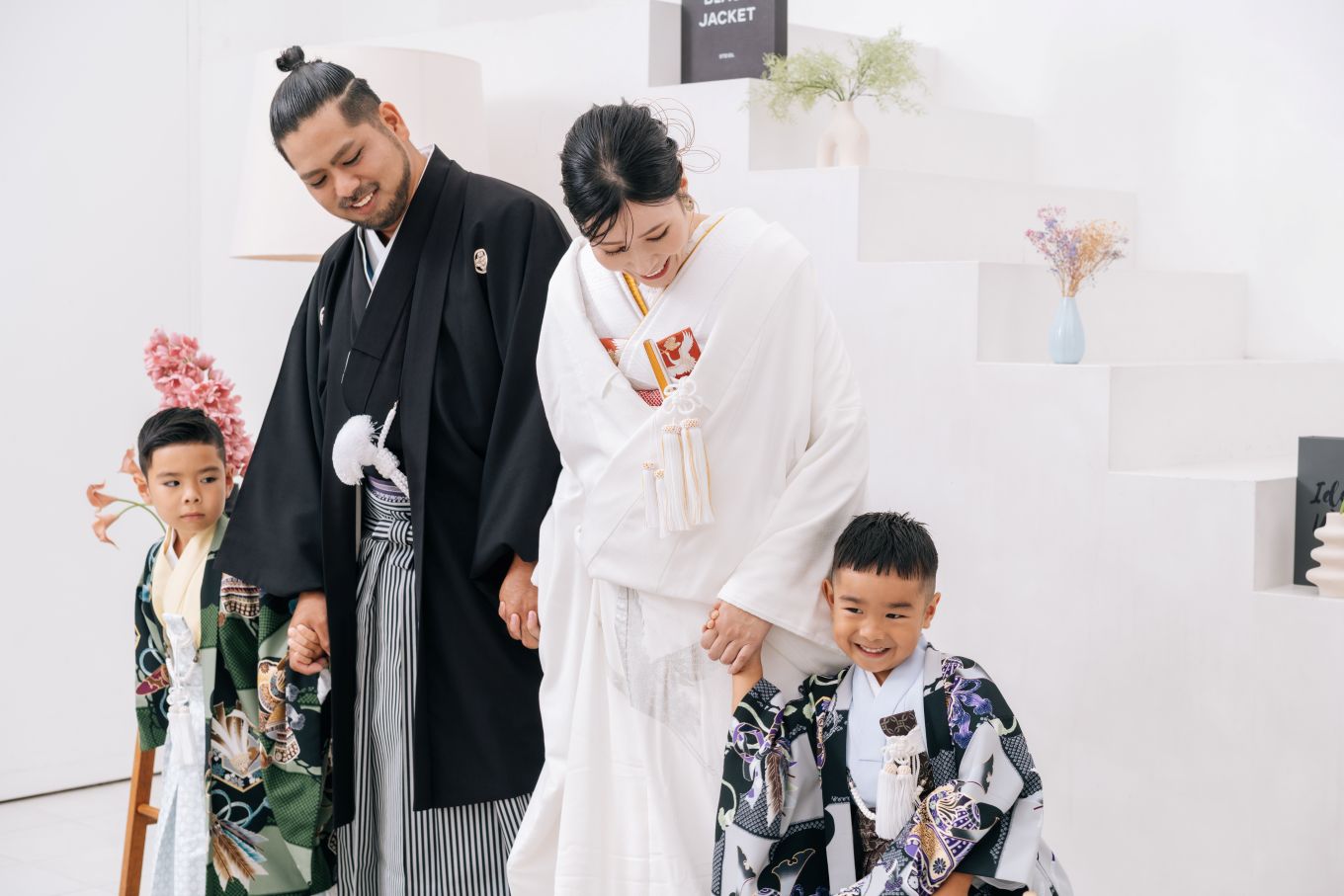 みんなで手を繋いで♪