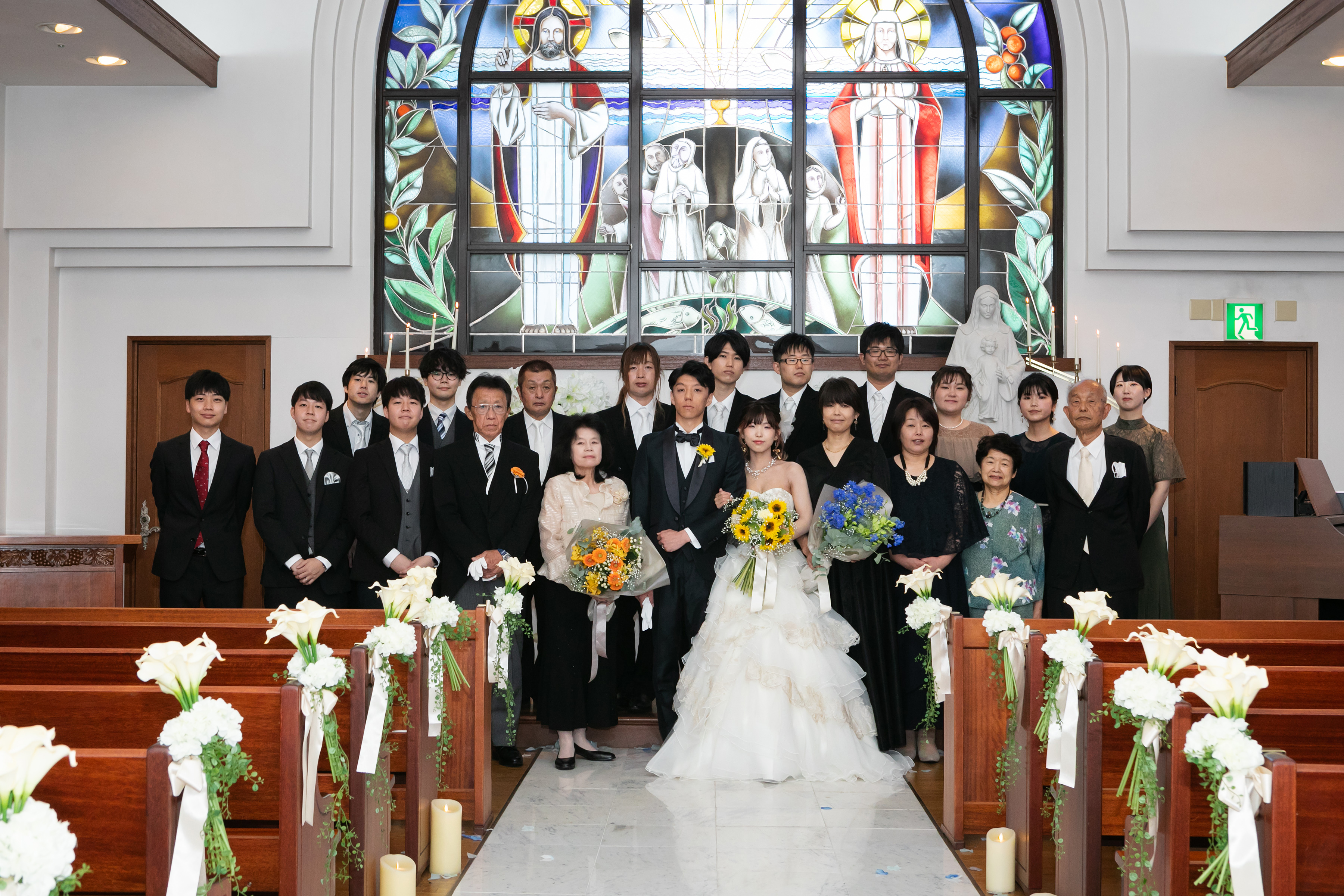 プラザホテルで挙げられたお客様の結婚式写真