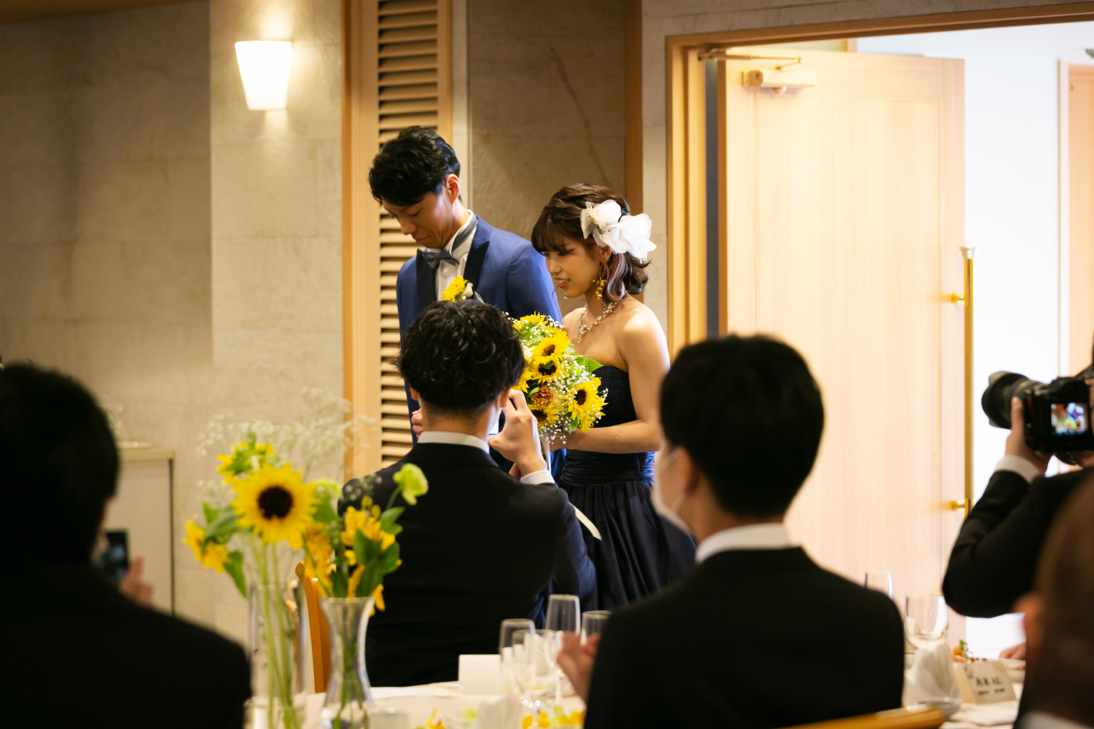 プラザホテルで挙げられたお客様の結婚式写真