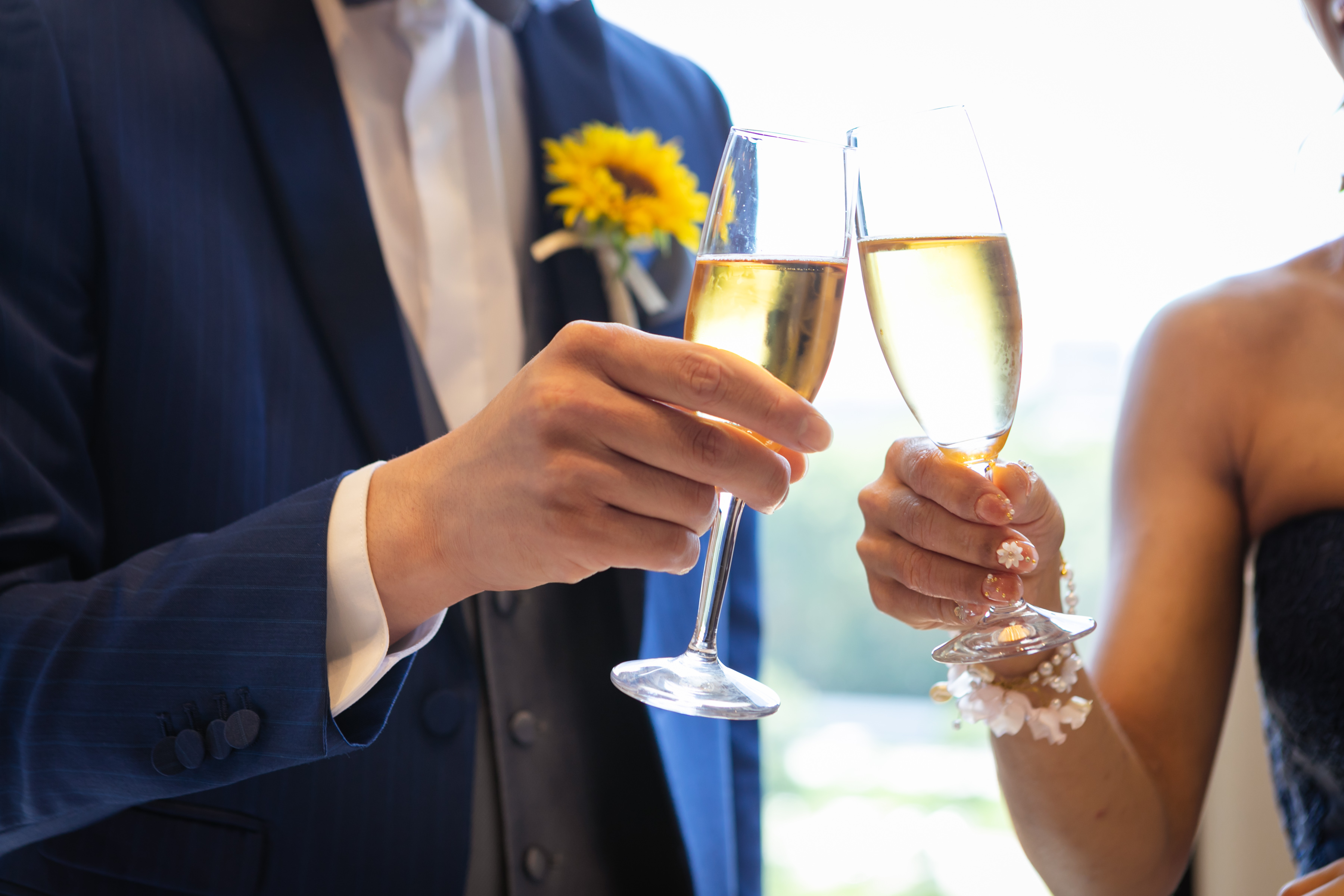 プラザホテルで挙げられたお客様の結婚式写真