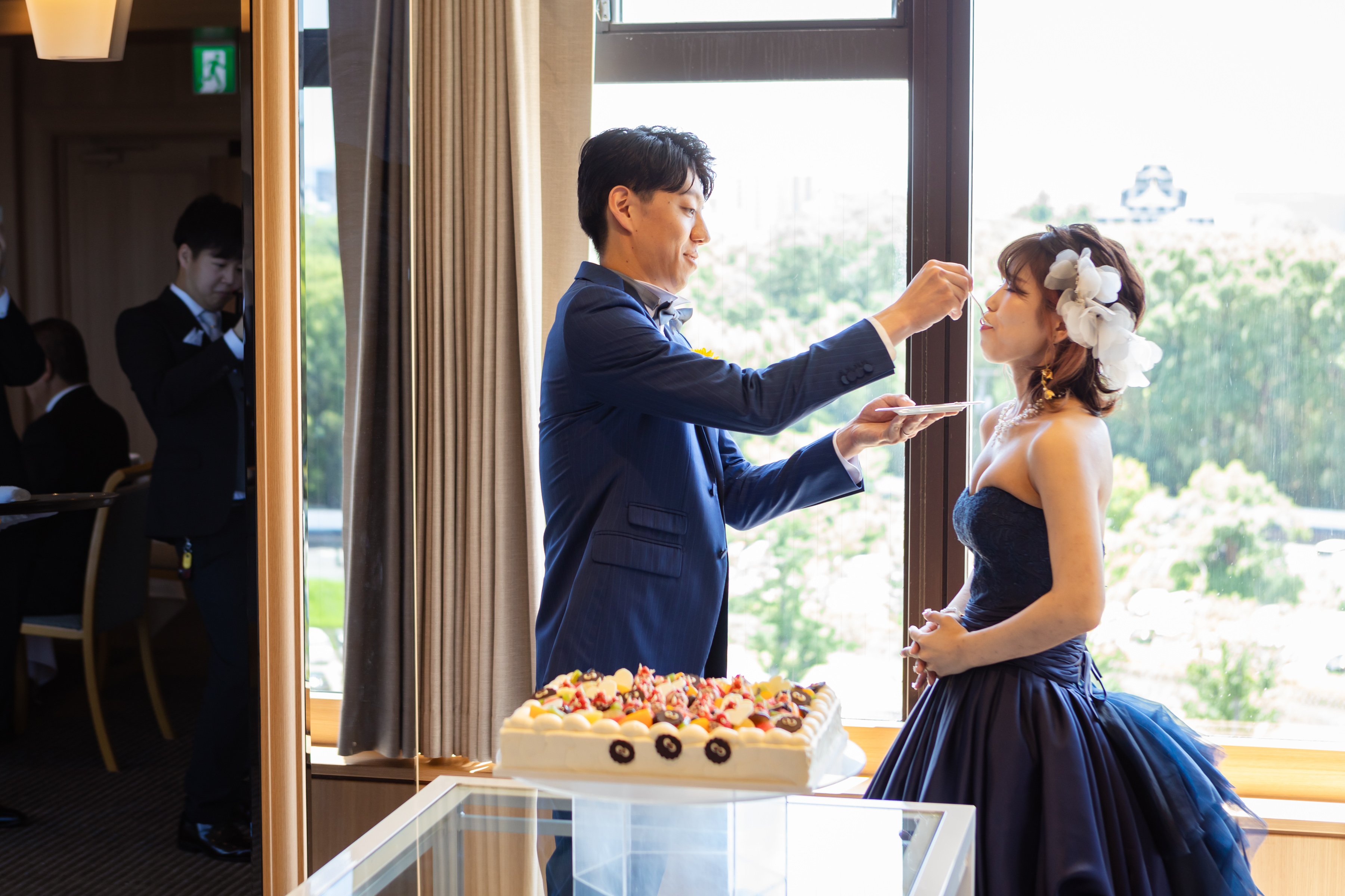 プラザホテルで挙げられたお客様の結婚式写真