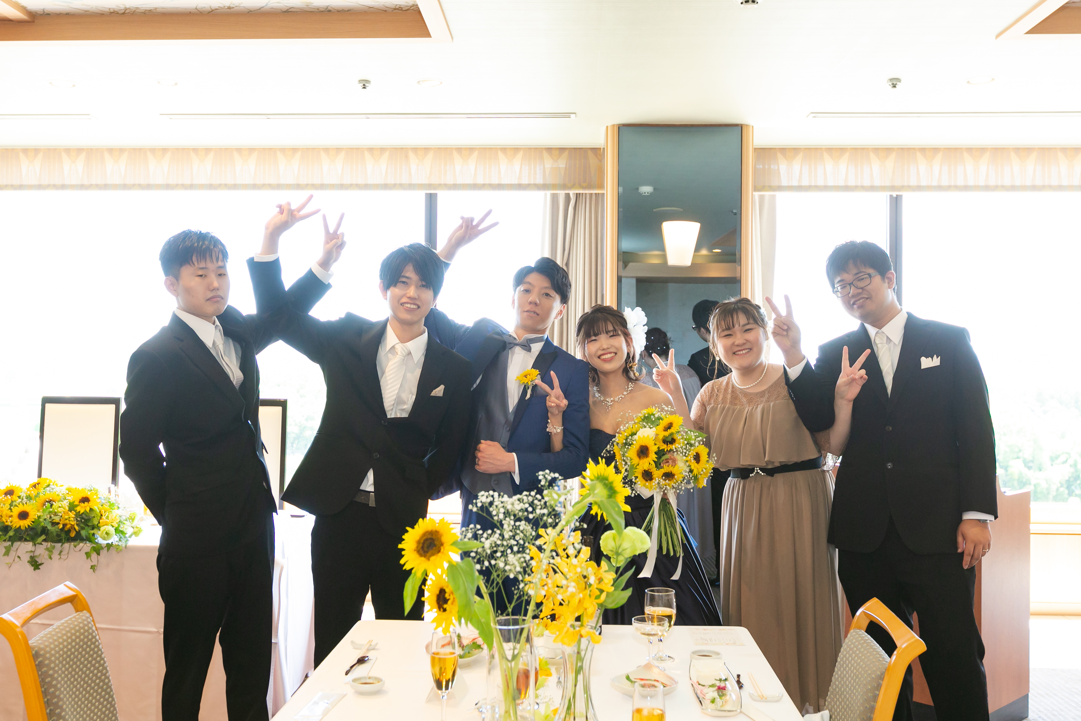 プラザホテルで挙げられたお客様の結婚式写真