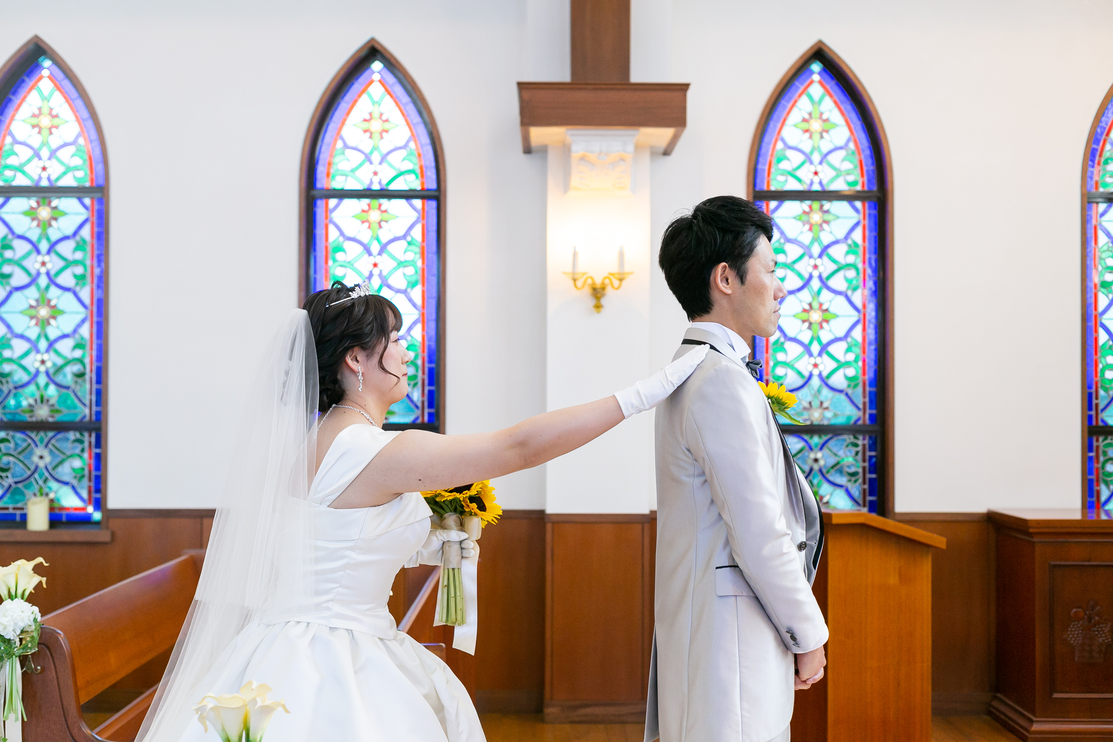 プラザホテルで挙げられたお客様の結婚式写真