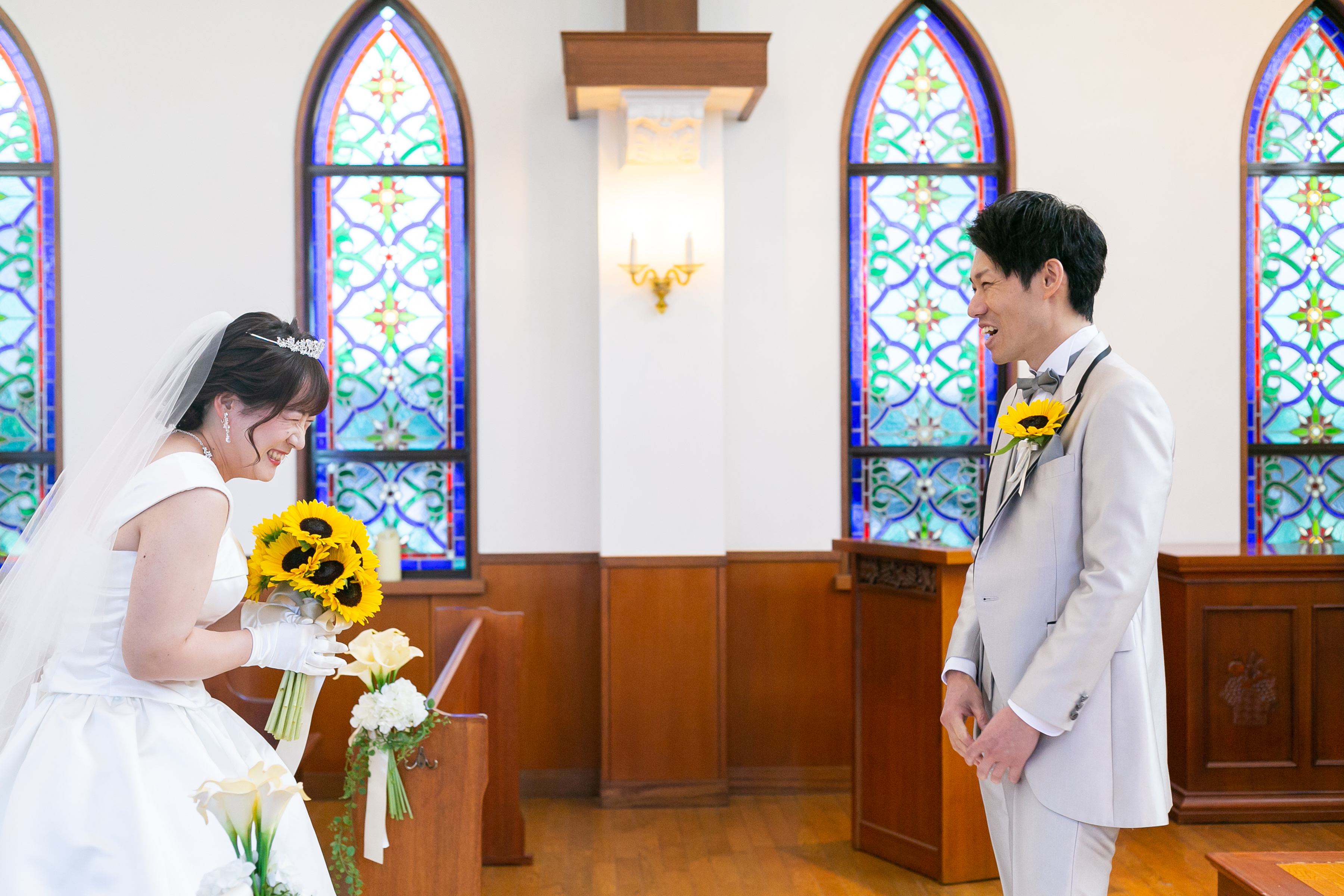 プラザホテルで挙げられたお客様の結婚式写真