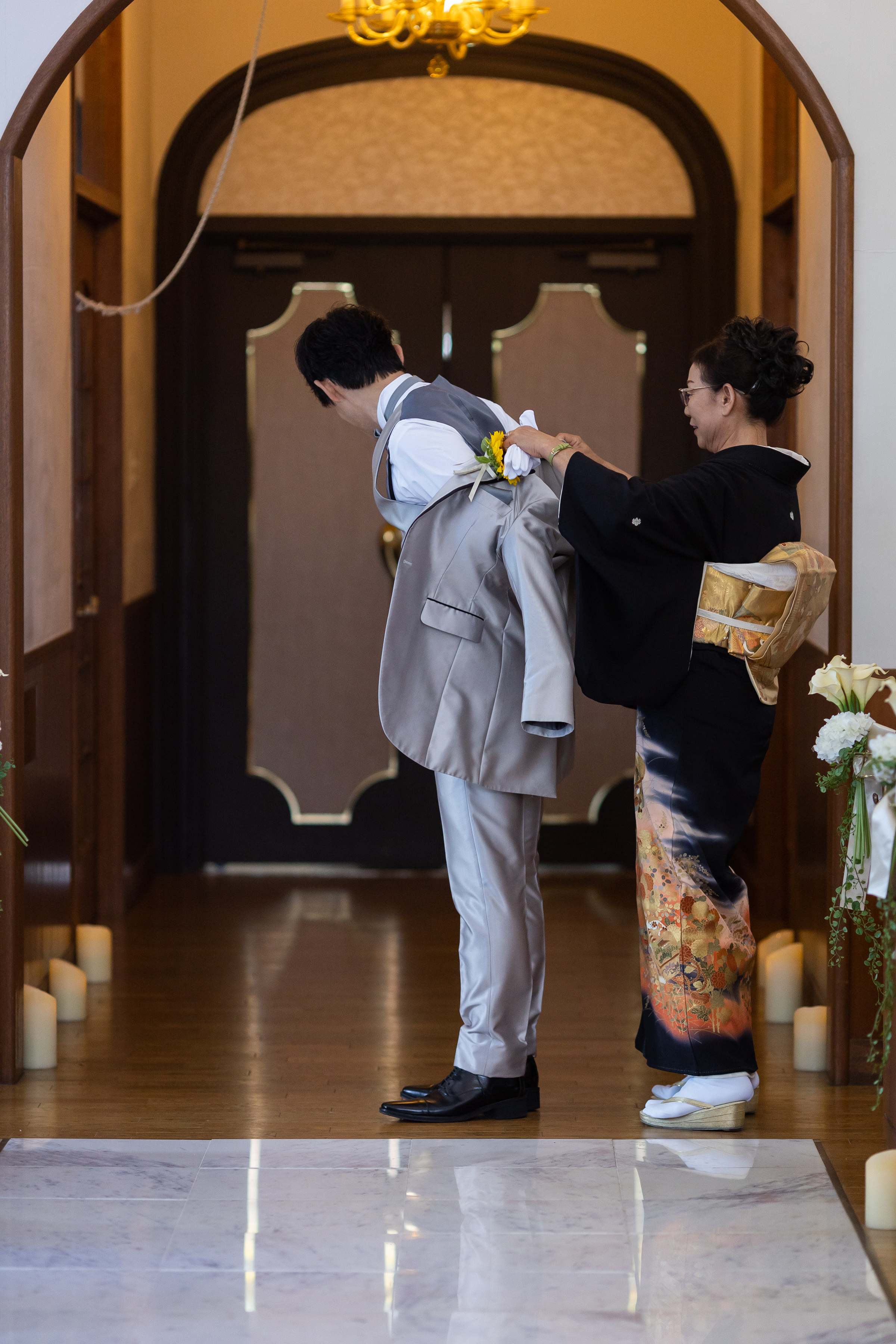 プラザホテルで挙げられたお客様の結婚式写真