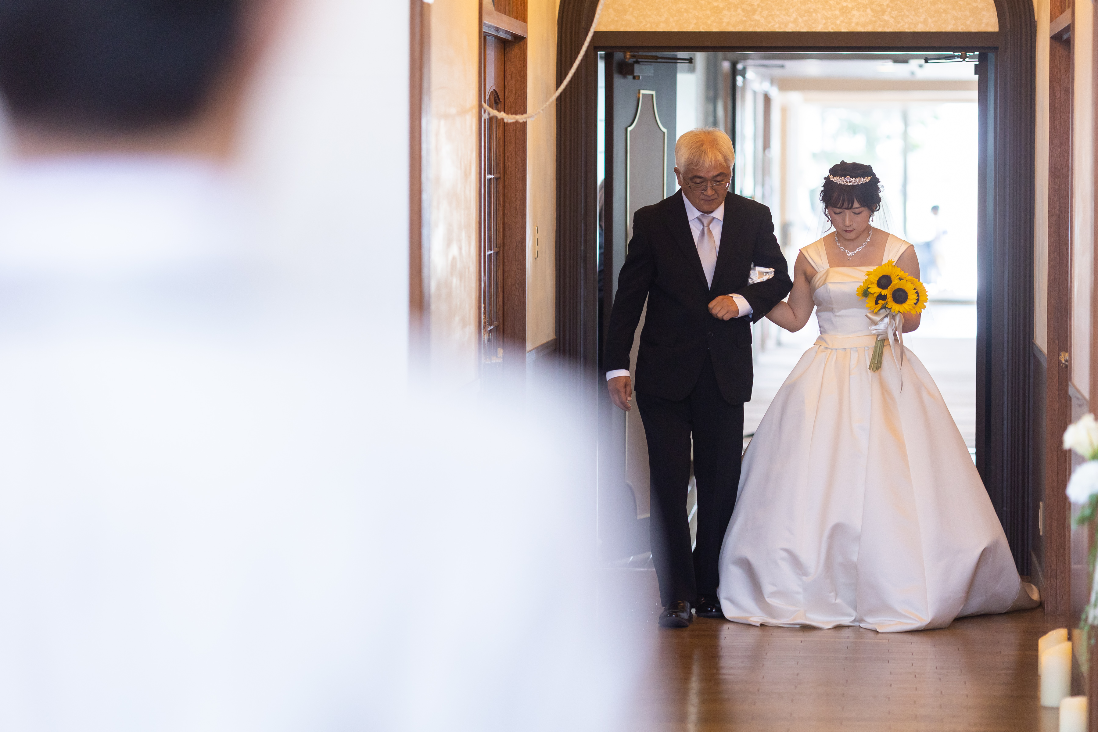 プラザホテルで挙げられたお客様の結婚式写真