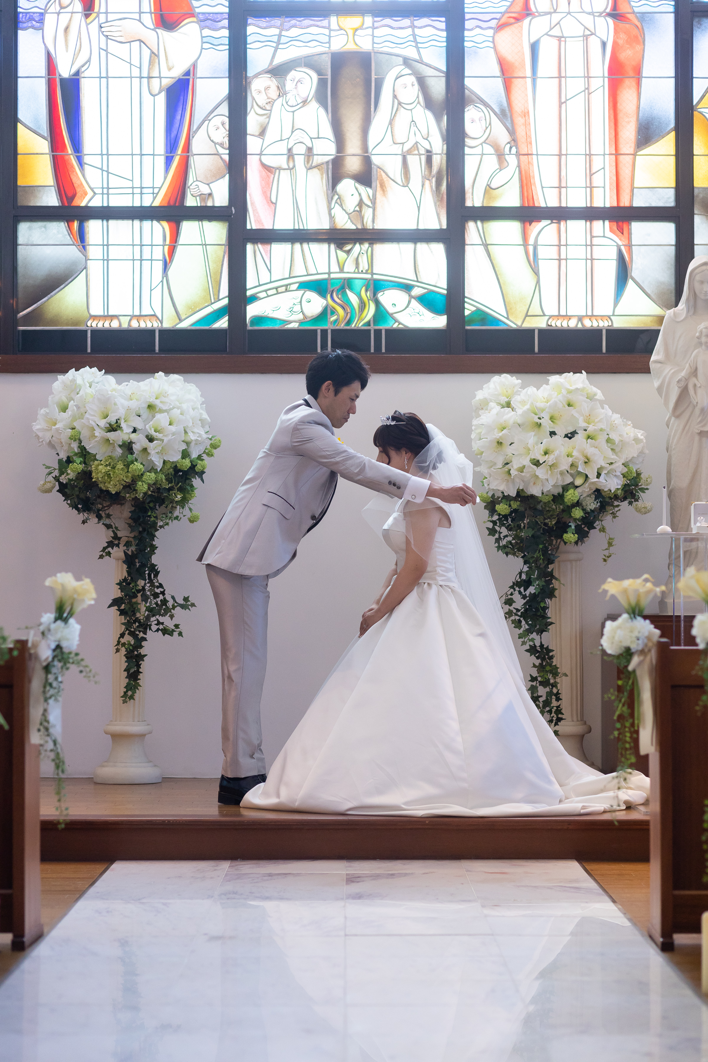 プラザホテルで挙げられたお客様の結婚式写真