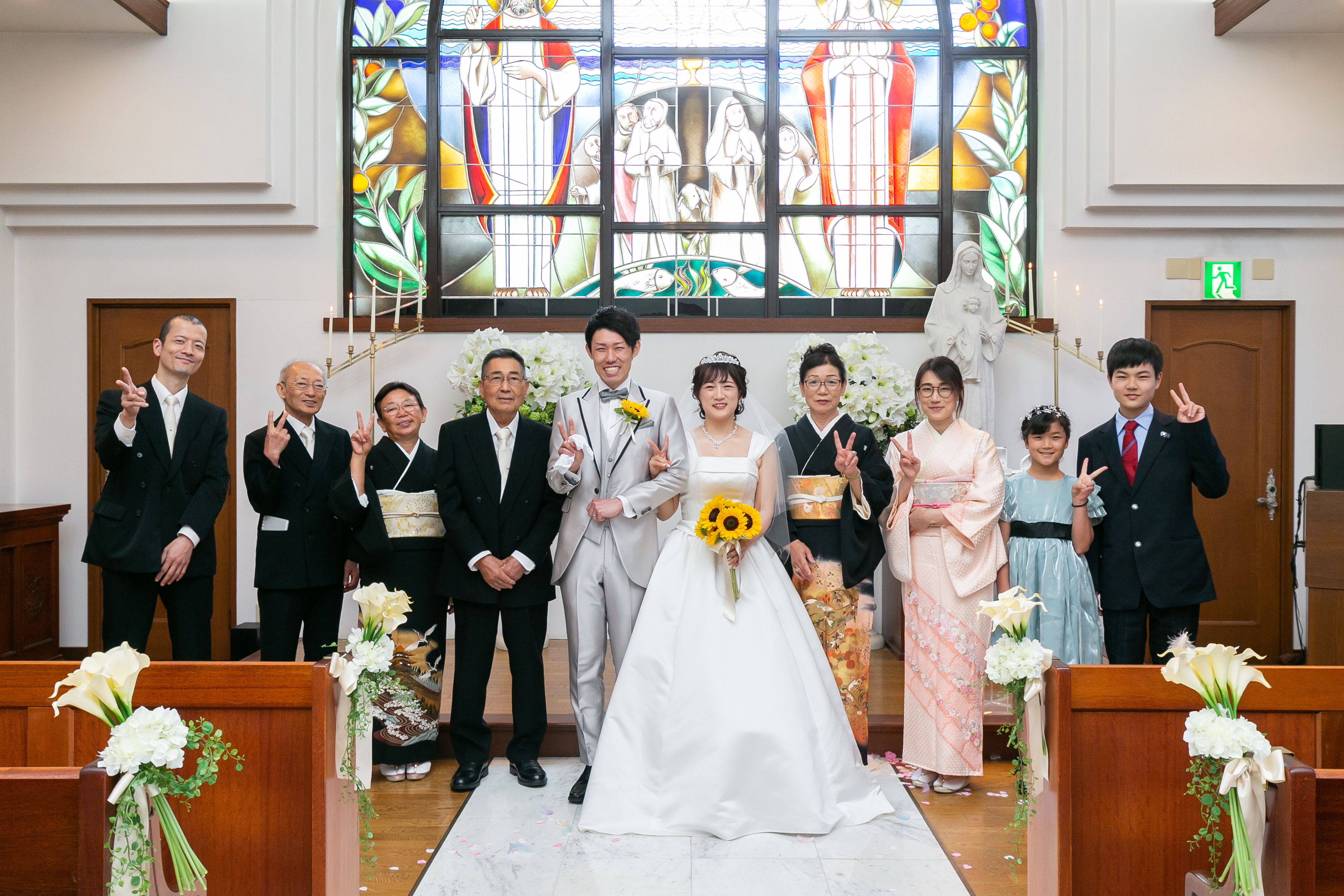 プラザホテルで挙げられたお客様の結婚式写真