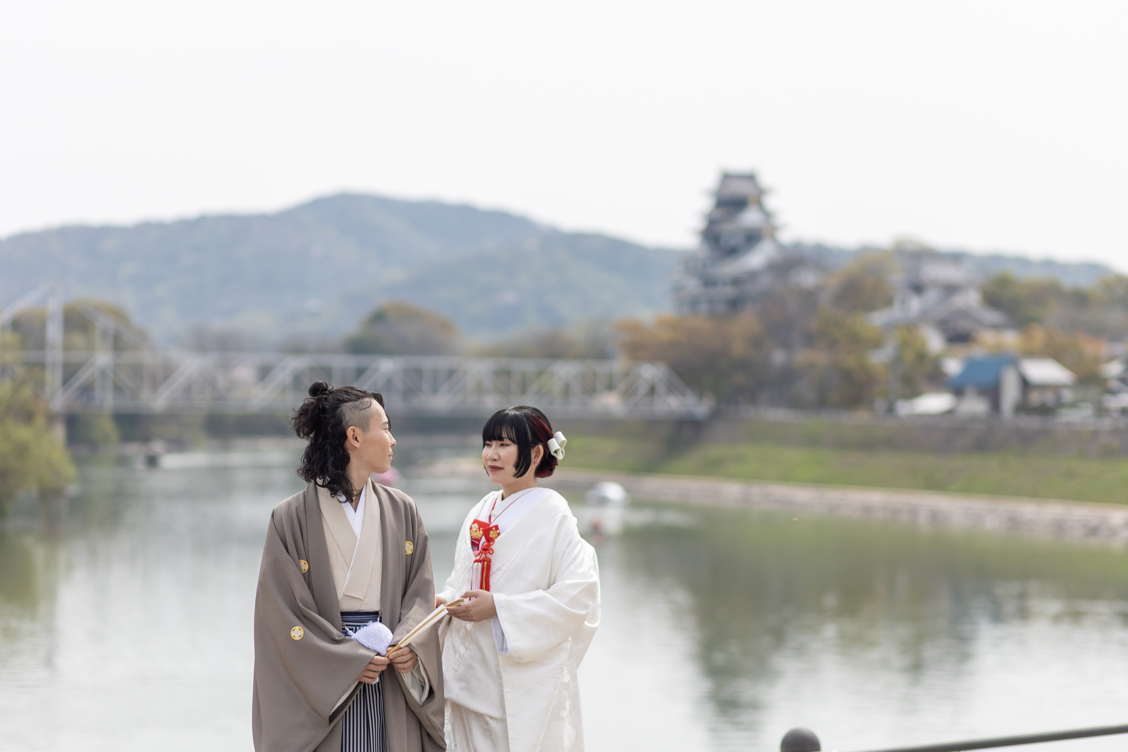 岡山神社で挙げられたお客様の結婚式写真