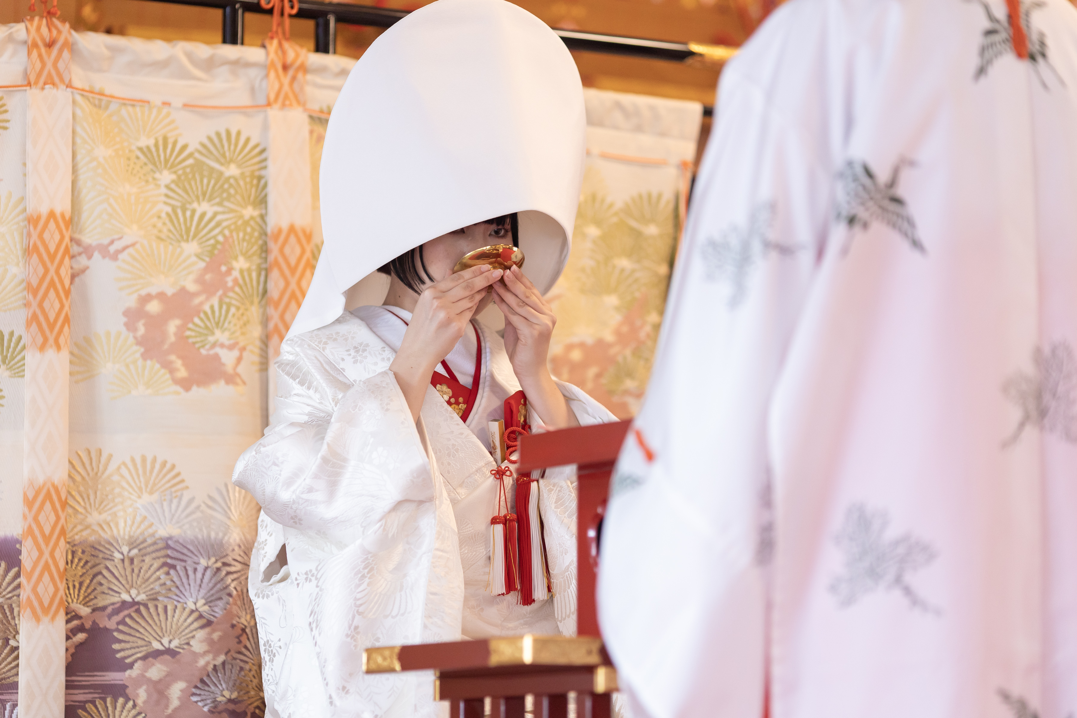 岡山神社で挙げられたお客様の結婚式写真