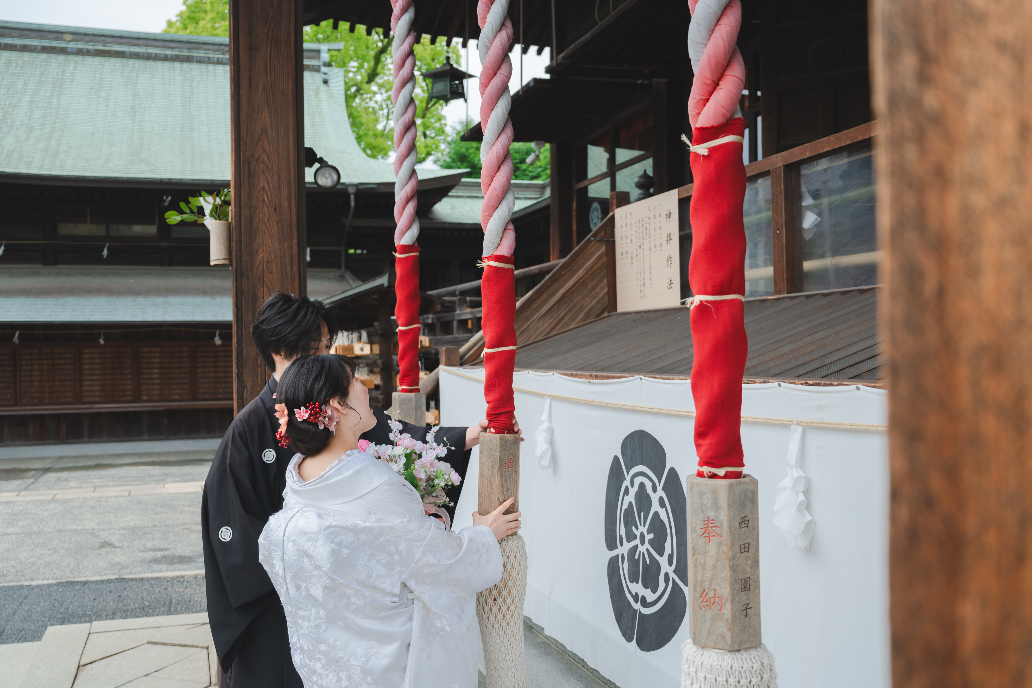 大元 宗忠神社で挙げられたお客様の結婚式写真
