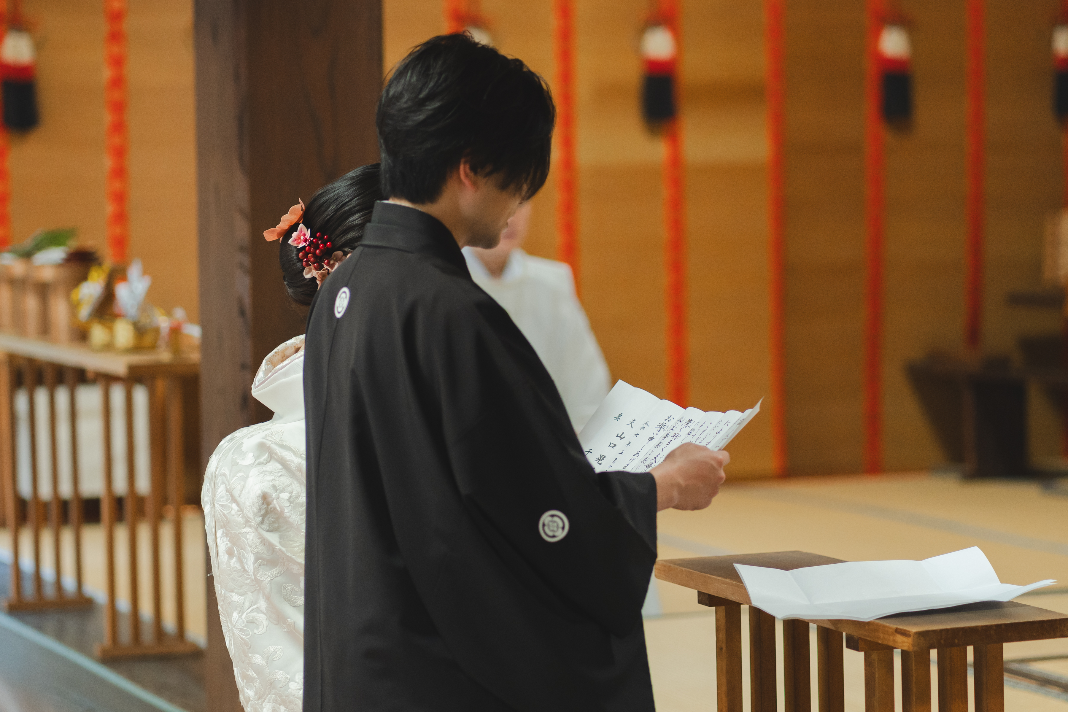 大元 宗忠神社で挙げられたお客様の結婚式写真