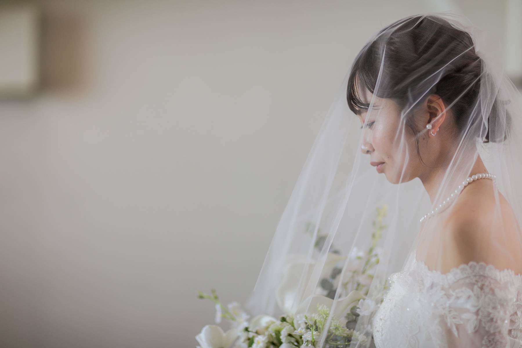 新婦ソロショット