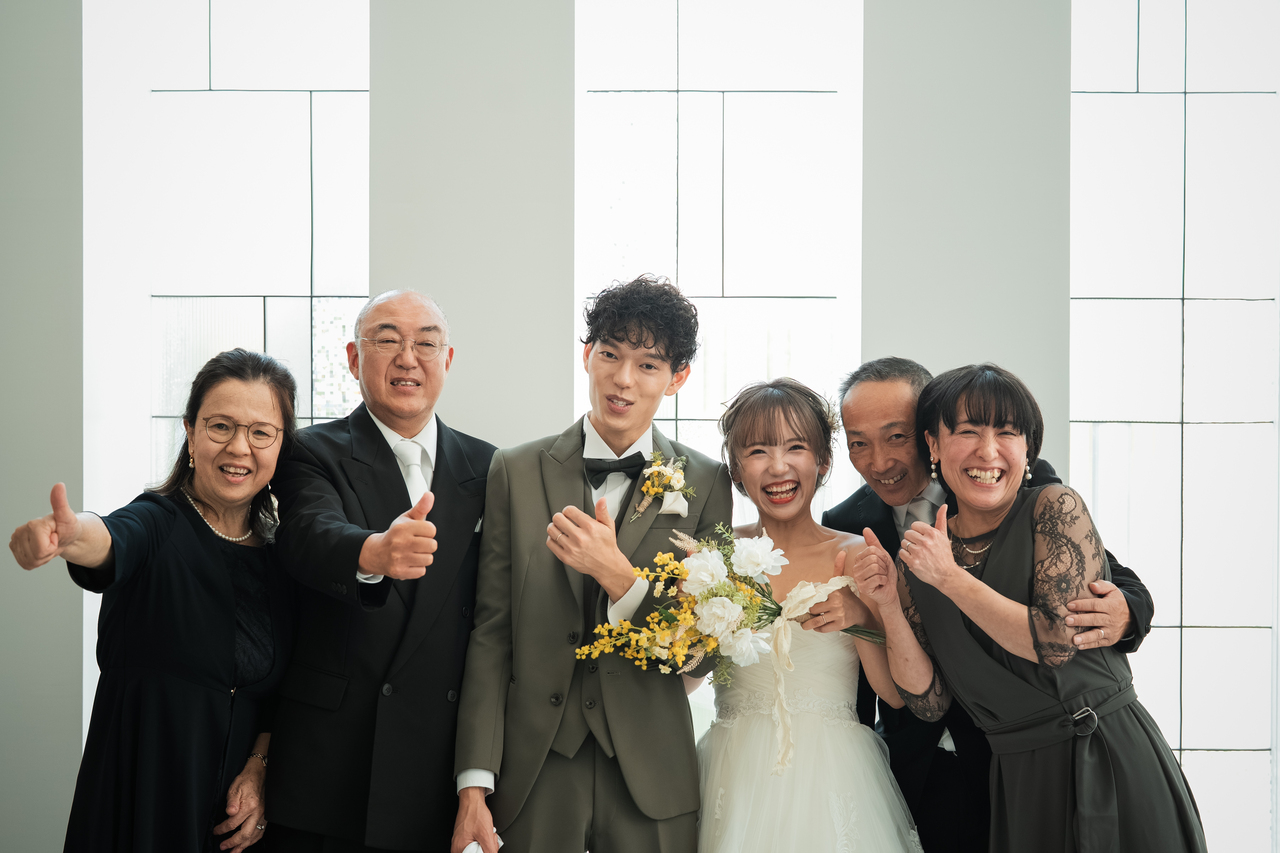 家族でお写真タイム♪