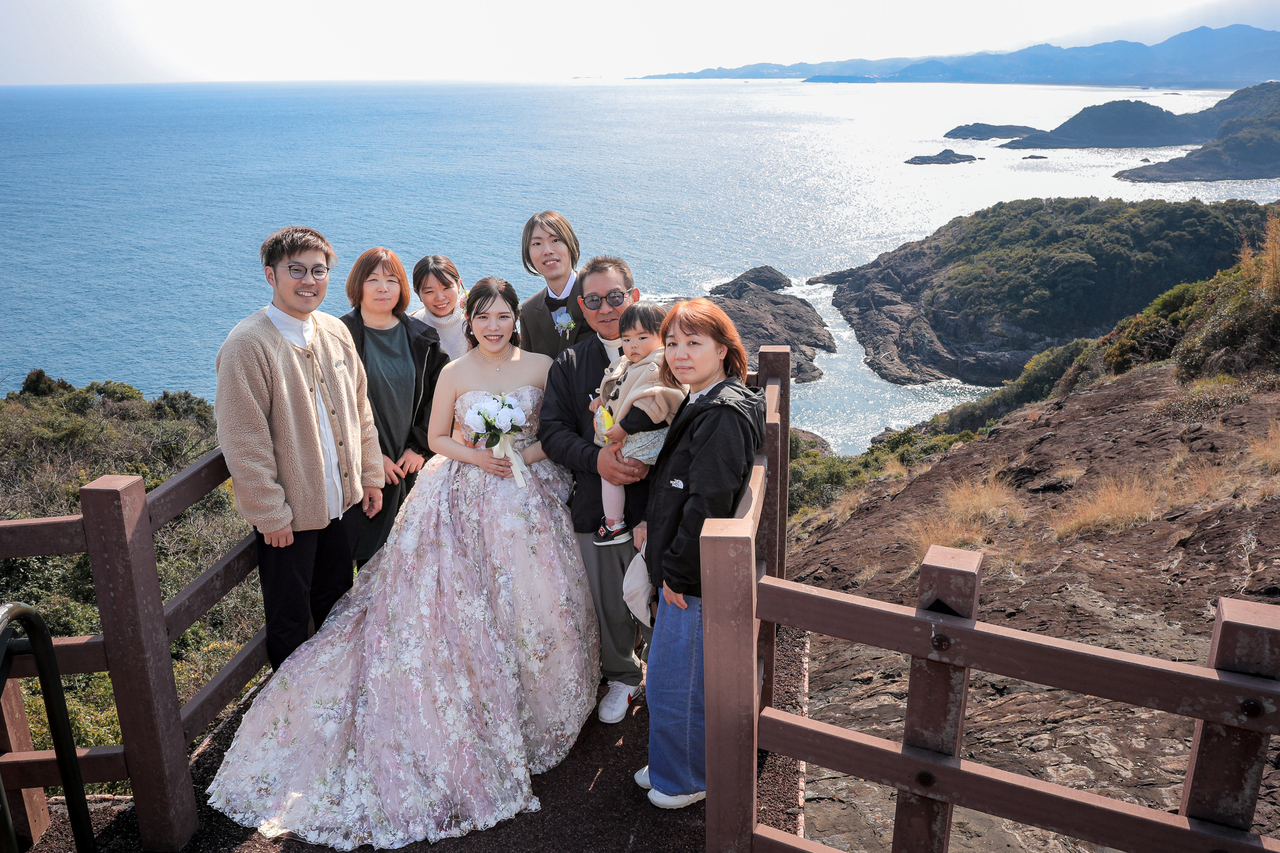 ご家族との集合写真