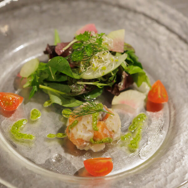 ENCUEILのお料理について