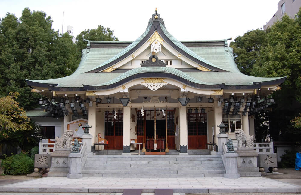 難波八阪神社