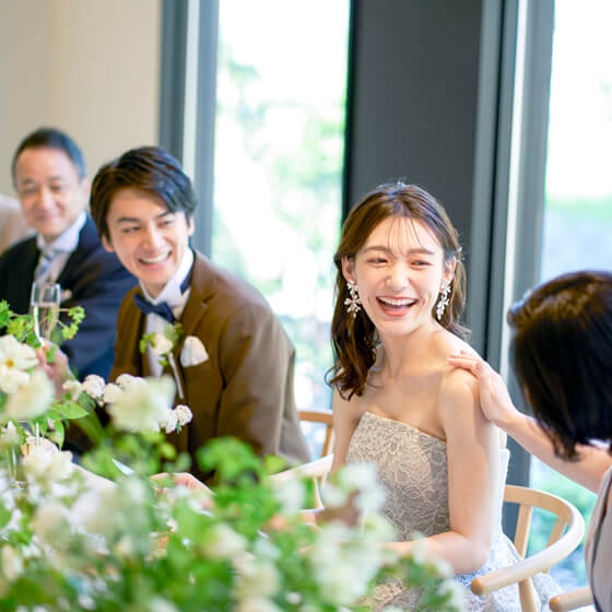 挙式はせずに、会食だけのご利用もOK