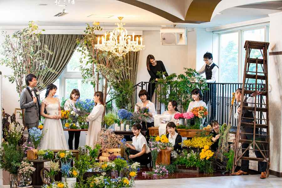 ひっそりとたたずむ隠れ家邸宅 自由度の高い一軒家貸切ウェディング