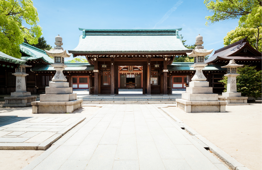 今治城内鎮座 吹揚神社