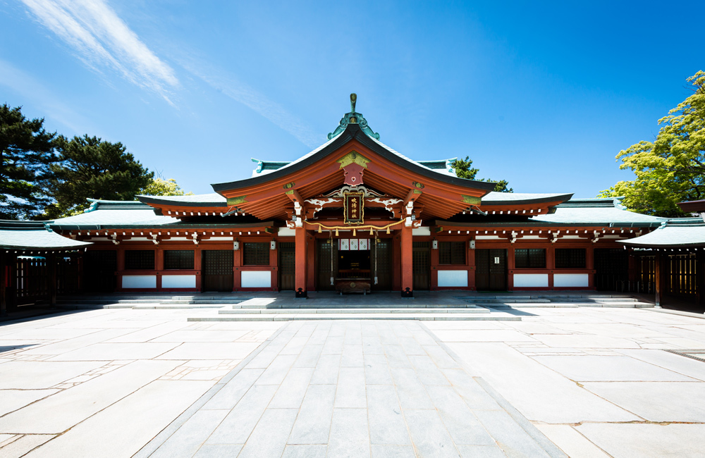 今治城内鎮座 吹揚神社