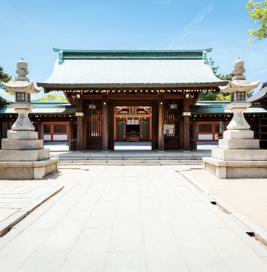 今治城内鎮座 吹揚神社
