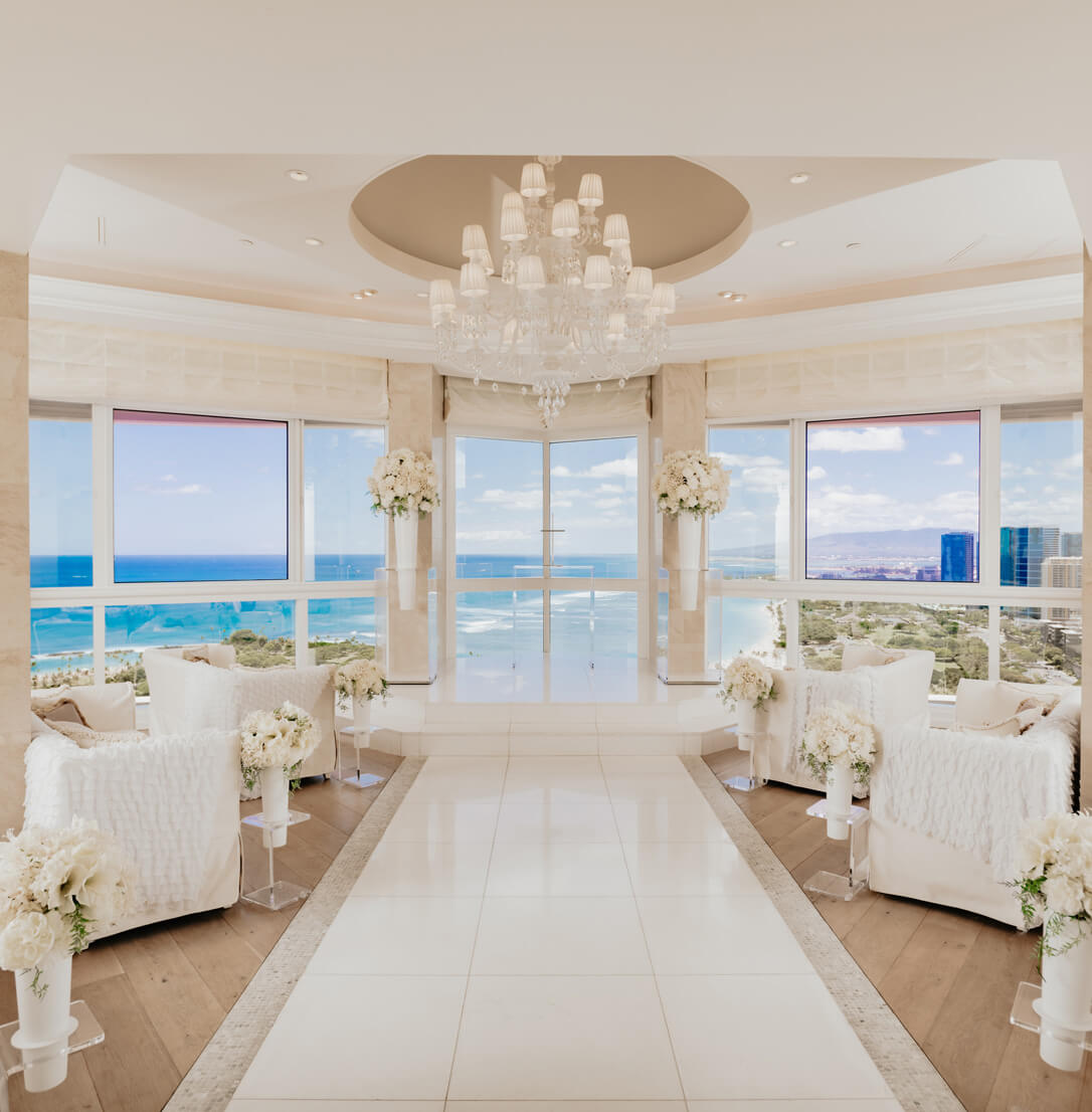 ハワイウェディング（ラニレアチャペル）