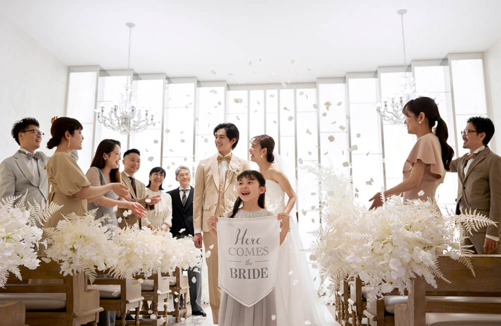 小さな結婚式 大阪ハービスENTチャペル