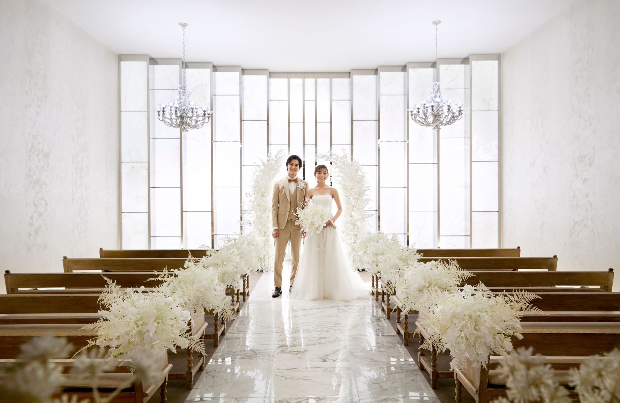 小さな結婚式 大阪ハービスENTチャペル