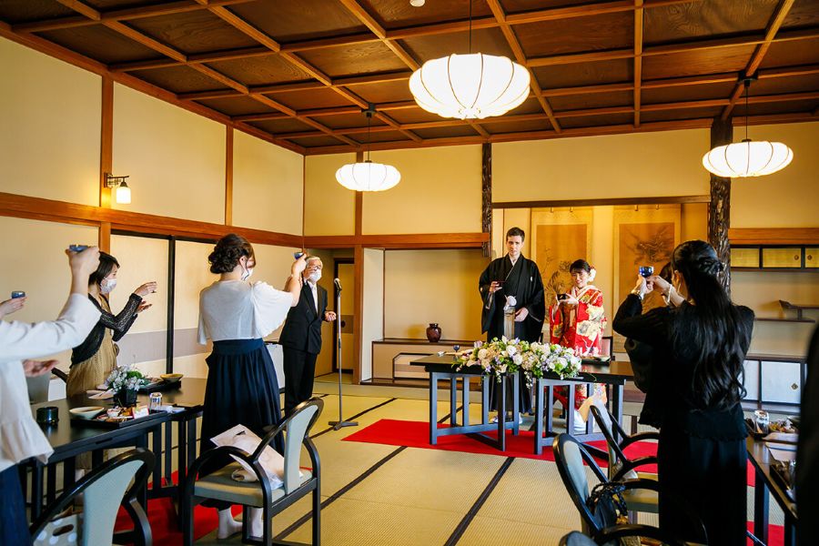 少人数婚に最適な個室 × 貸切感 × 眺望