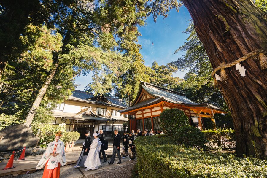 由緒ある歴史と格式の高さ/国際結婚の新郎新婦にもおススメ！