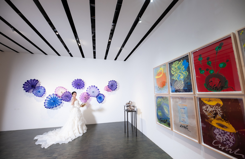 軽井沢ニューアートミュージアムという美術館で結婚式ができる珍しいスタイル。ひと味違った結婚式をお考えの方にオススメです。