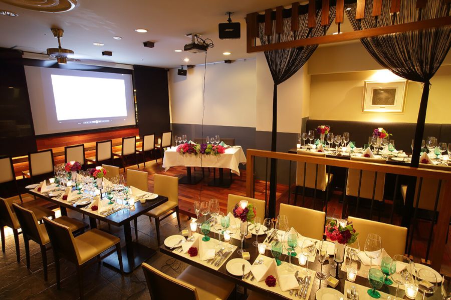 多彩なシーンに対応できる広々とした空間