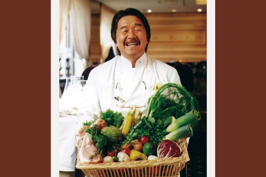 ９０年代に「料理の鉄人」で一世を風靡した坂井宏行シェフのお店