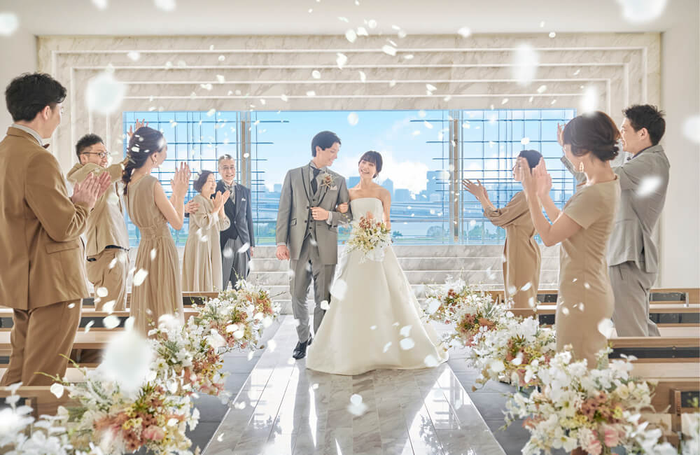 小さな結婚式 東京・お台場チャペル