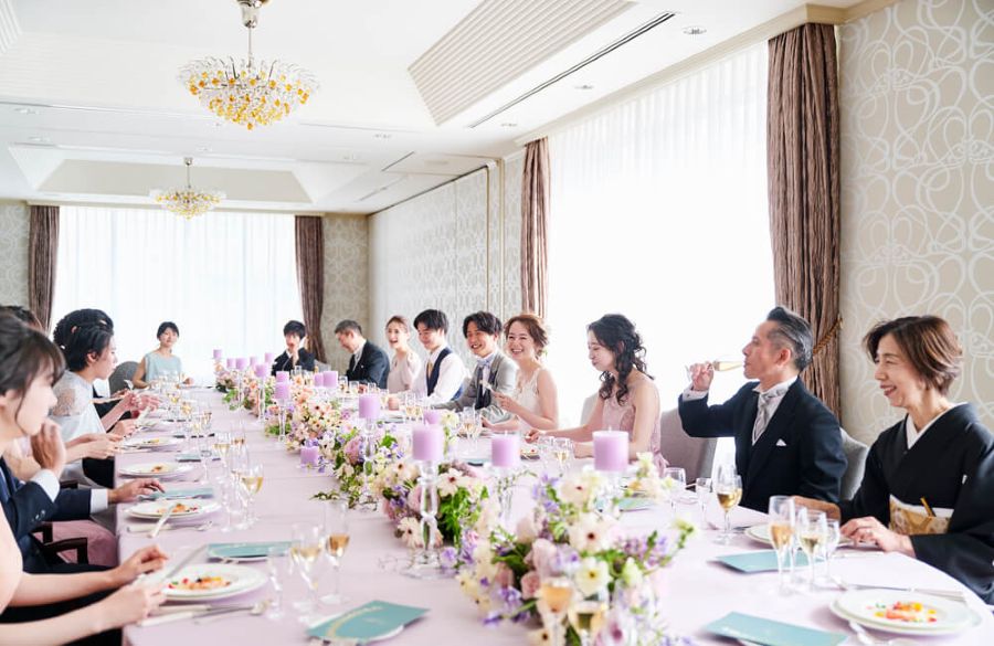 5つのパーティ会場×ガーデン付きで多彩なウェディングが叶う