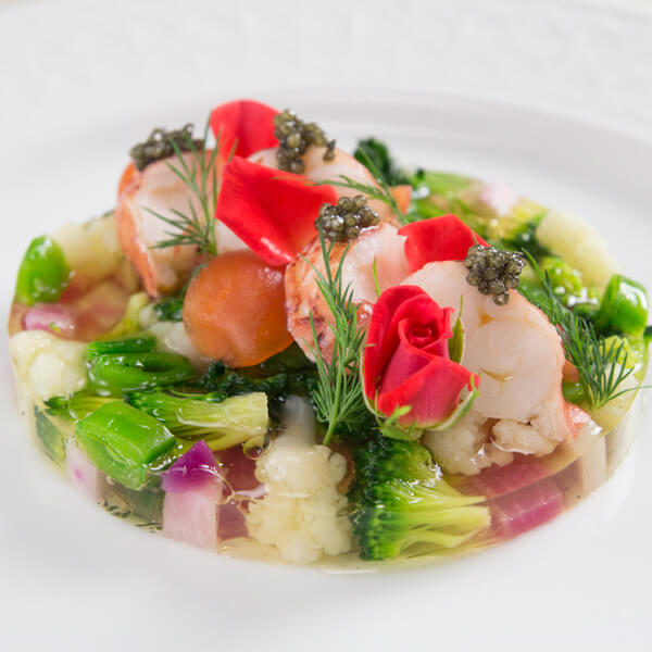 レストラン マーヴェラス パラディ白金のお料理について