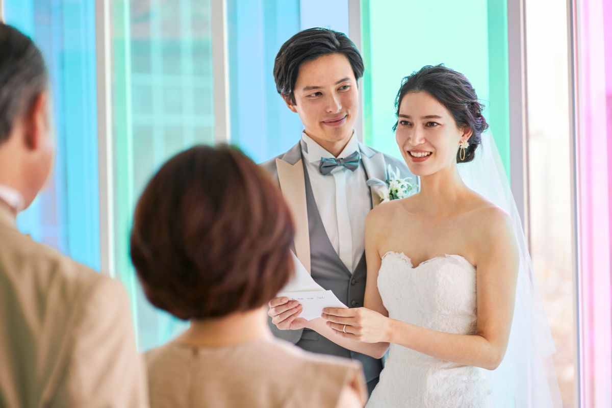新婦様からご両親へお手紙
