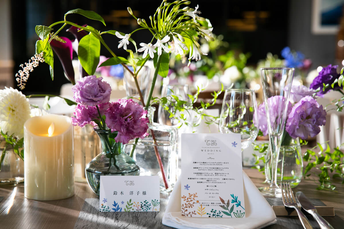 テーブルコーディネート