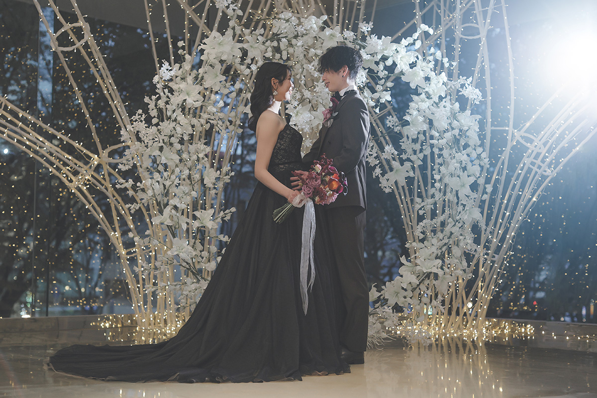 ナイトフォトウェディングもオススメ