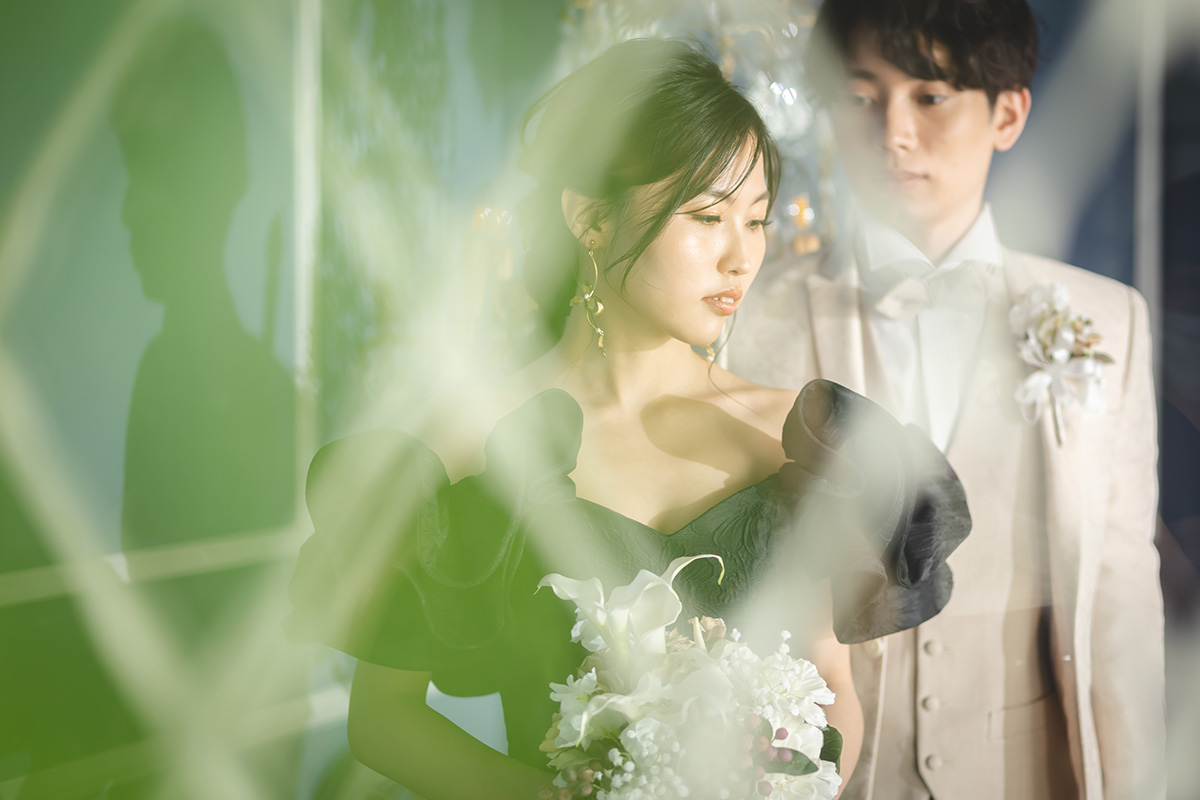 幻想的なフォトウェディングが◎