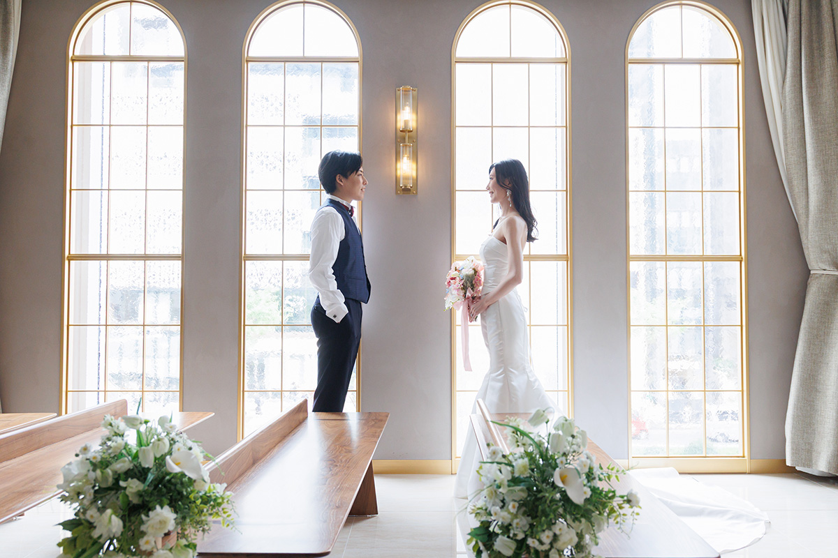 自然光が差し込むナチュラルな撮影も◎