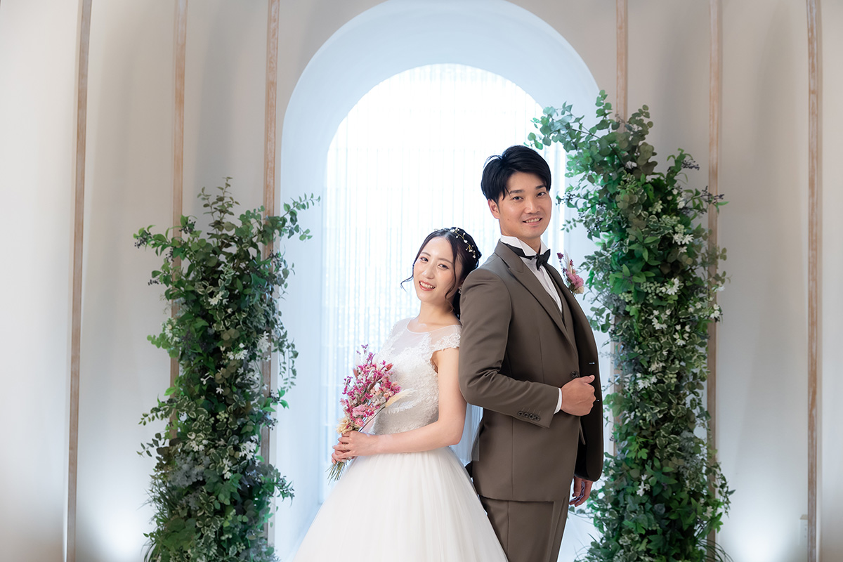 おふたりらしさあふれるナチュラルフォトウェディング