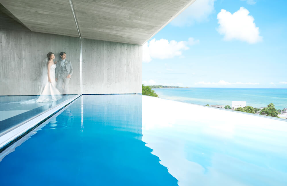 小さな結婚式 沖縄イル・ド・レ チャペル（ブルーインフィニティー）