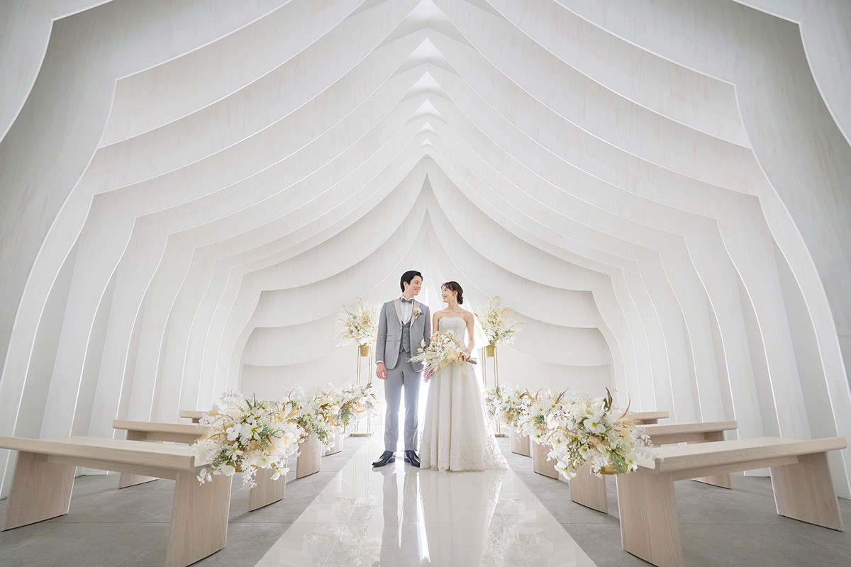 憧れのドレスでチャペルフォトウェディング