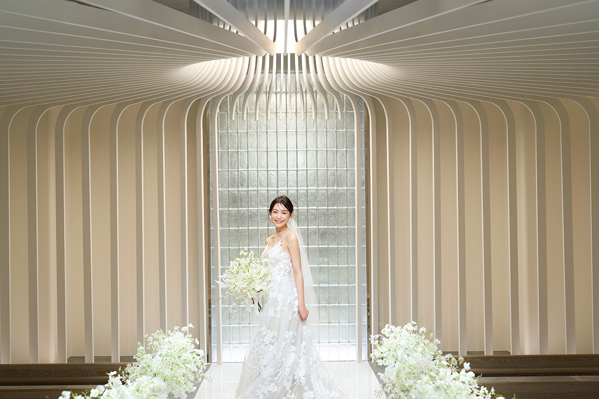 憧れのドレスでチャペルフォトウェディング