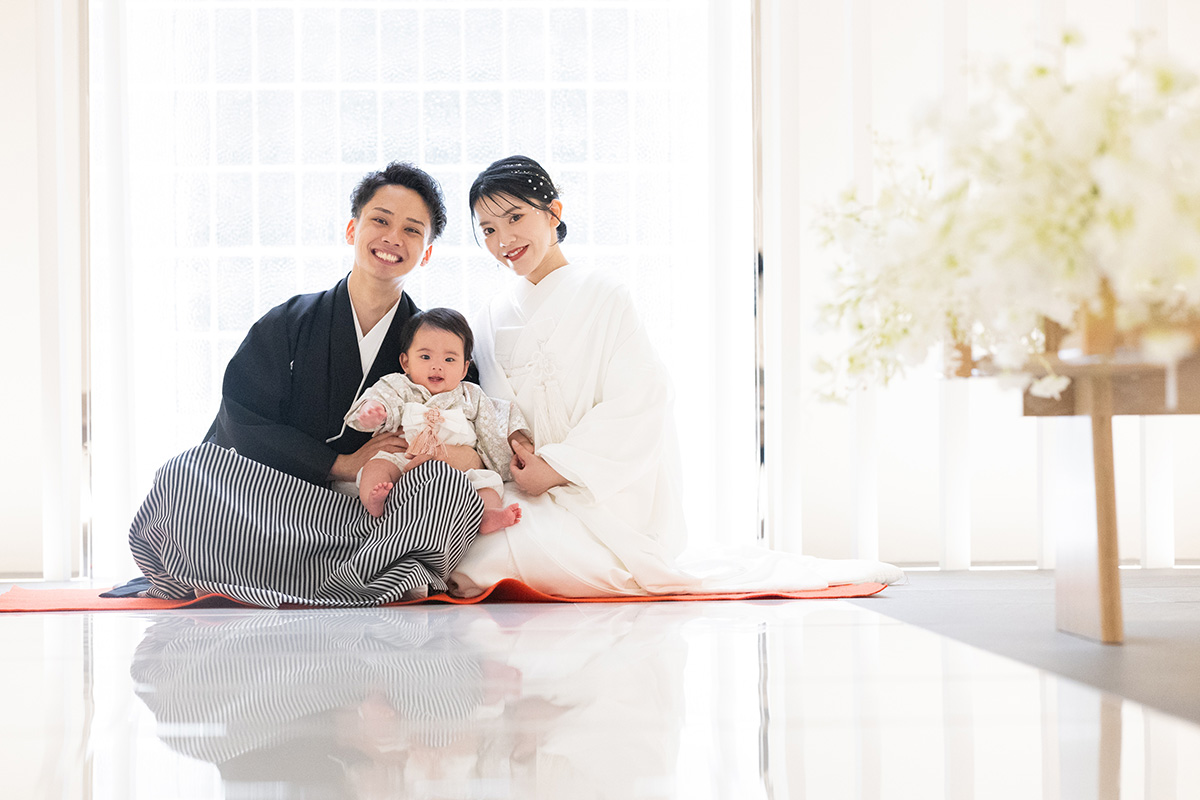 お子様との撮影も◎