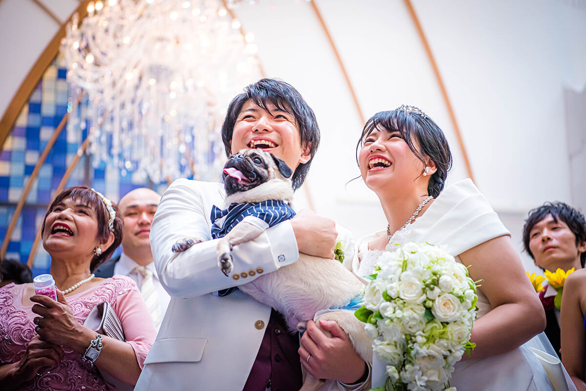 ペットと結婚式